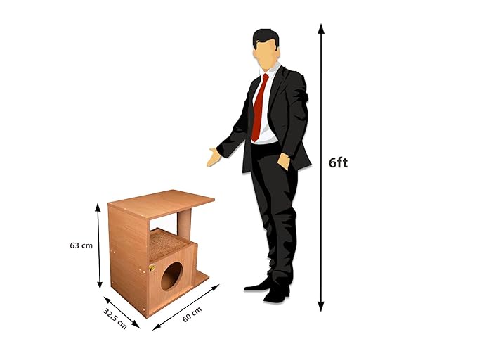 The Haven | Convertible Cat House & Bedside Table