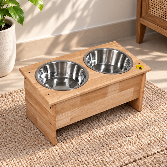 The Grande | Double Elevated Bowl Stand