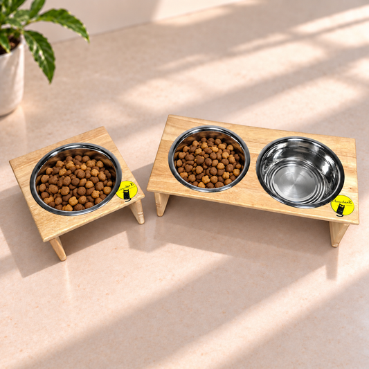 The Pair | Single & Double Bowl Stand Set