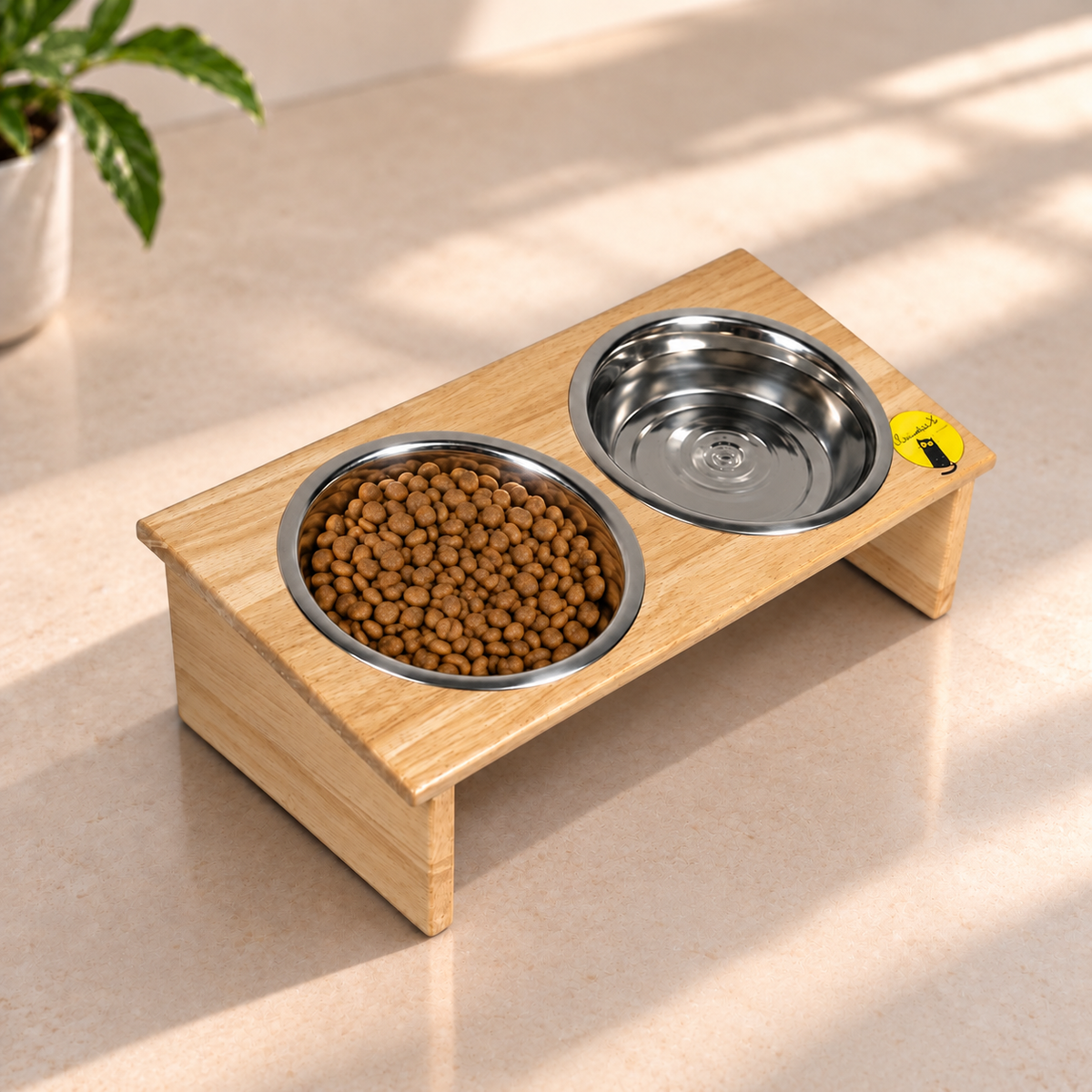 The Duo (Signature) | Double Elevated Bowl Stand