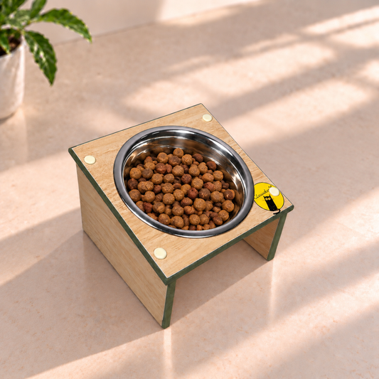 The Solo | Single Elevated Bowl Stand
