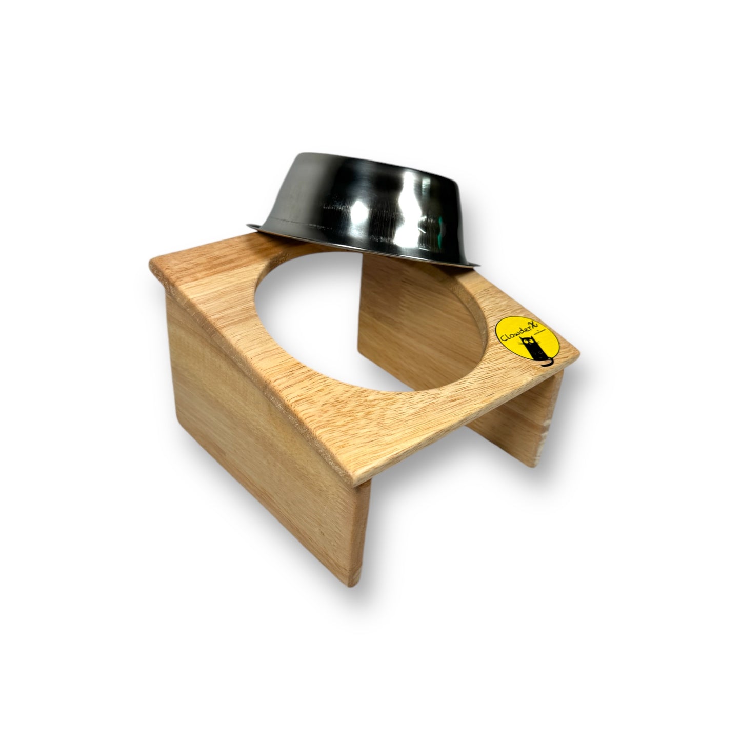 Premium Feeding Bowl Stand - Single 400 Ml